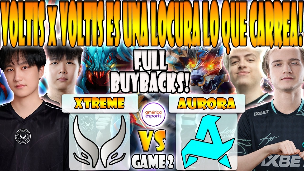 XTREME GAMING vs AURORA BO3[GAME 2] AME, NOTHINGTOSAY vs NIGHTFALL, LORENOF - DREAMLEAGUE SEASON 28