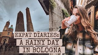 VLOG: Expat Diaries #4 // spend a rainy day in Bologna, Italy with me!