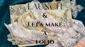 Launch Junk Journal Basics Kit 2 & Make Your Own Folio