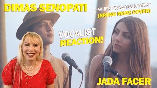 Dimas Senopati & Jada Facer - "When I Was Your Man" - Bruno Mars Cover | Vocalist Reaction