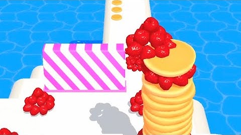 Pancake Run Levels 16✅All Levels Gameplay Android, ios - iPhone XS Max Gameplay