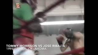 Tommy Morrison Cornering Jose Ribalta Sparring