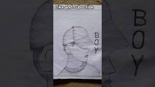 "Easy Boy Drawing ✏️ | Pencil Sketch Tutorial #shorts" 👍