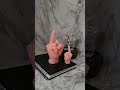 Large hand shape candles made to order