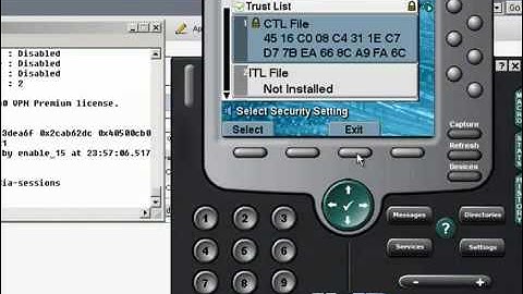 Cisco ASA Phone Proxy 7965 Lab Demo