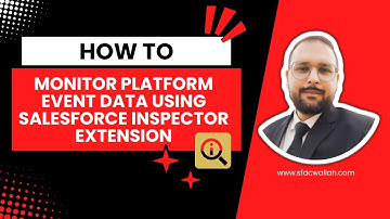 Platform Event Testing Using Salesforce Inspector Extension