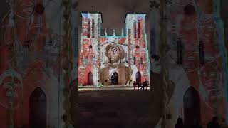 Full Lightshow: The Saga at the San Fernando Cathedral in San Antonio