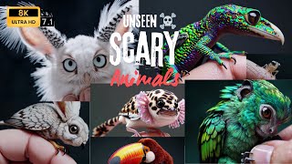 "Forget Zoos-THIS Is the Future of Pets! 🤯l unseen scary animals Fingertip-Sized Hybrids #viralvideo