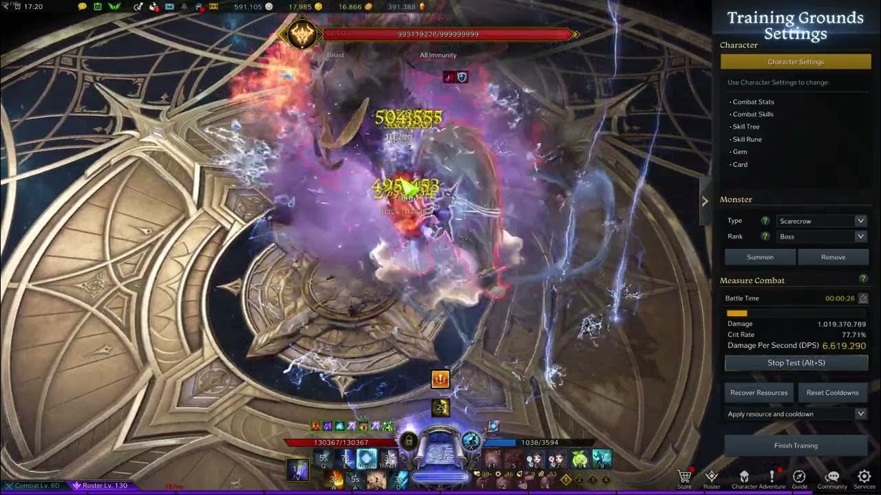 Lost Ark Reflux Sorceress 6.7m Trixion parse YouTube