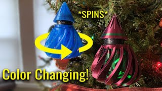 30 RPM ROTATING CHRISTMAS ORNAMENT!