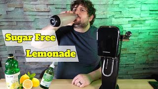 How to make sugar free  Lemonade with Sodastream Art