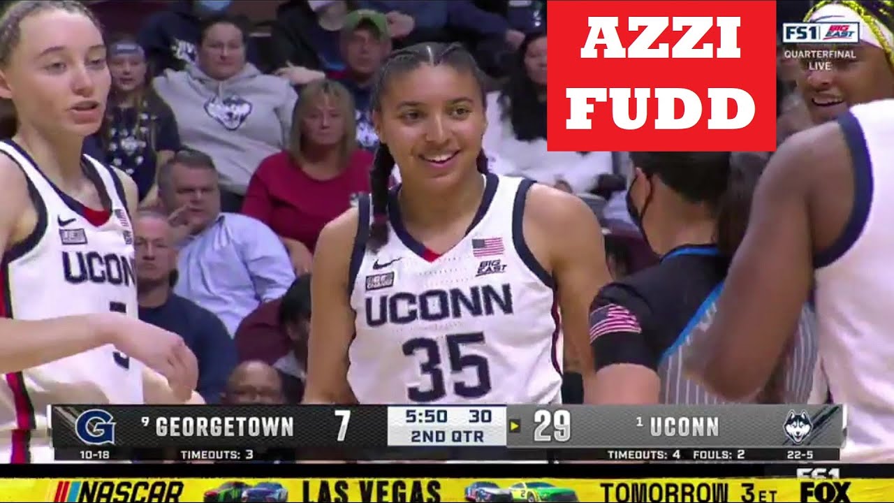 Azzi Fudd Highlights In #7 UConn's Big East Tournament Quarterfinal Win ...
