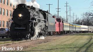 Chasing Pere Marquette 1225 (2-8-4) The Polar Express