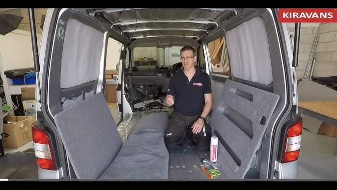 VW T5/T6 SWB KOMBI BED and PULL OUT TABLE SYSTEM - DEMONSTRATION 