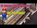 16 Super Mario Songs on Piano