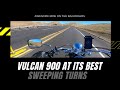 What is the Vulcan 900 sweet spot? Sweeping turns on the back roads