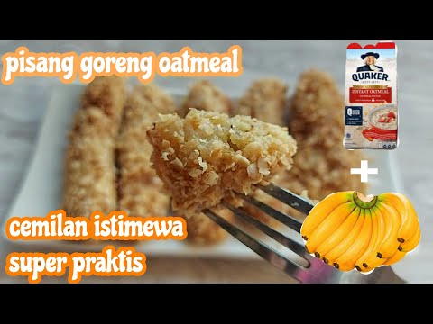 Pisang Goreng Oatmeal