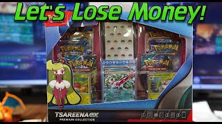 pokemon trading card games tsareena ex premium collection Pokemon Trading Card Game Paradox Rift Ultra Rare Tsareena ex #220