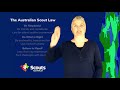 Auslan - The Australian Scout LAW