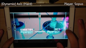 [Dynamix] Axis (Hard): All Perfect OMEGA Rank!