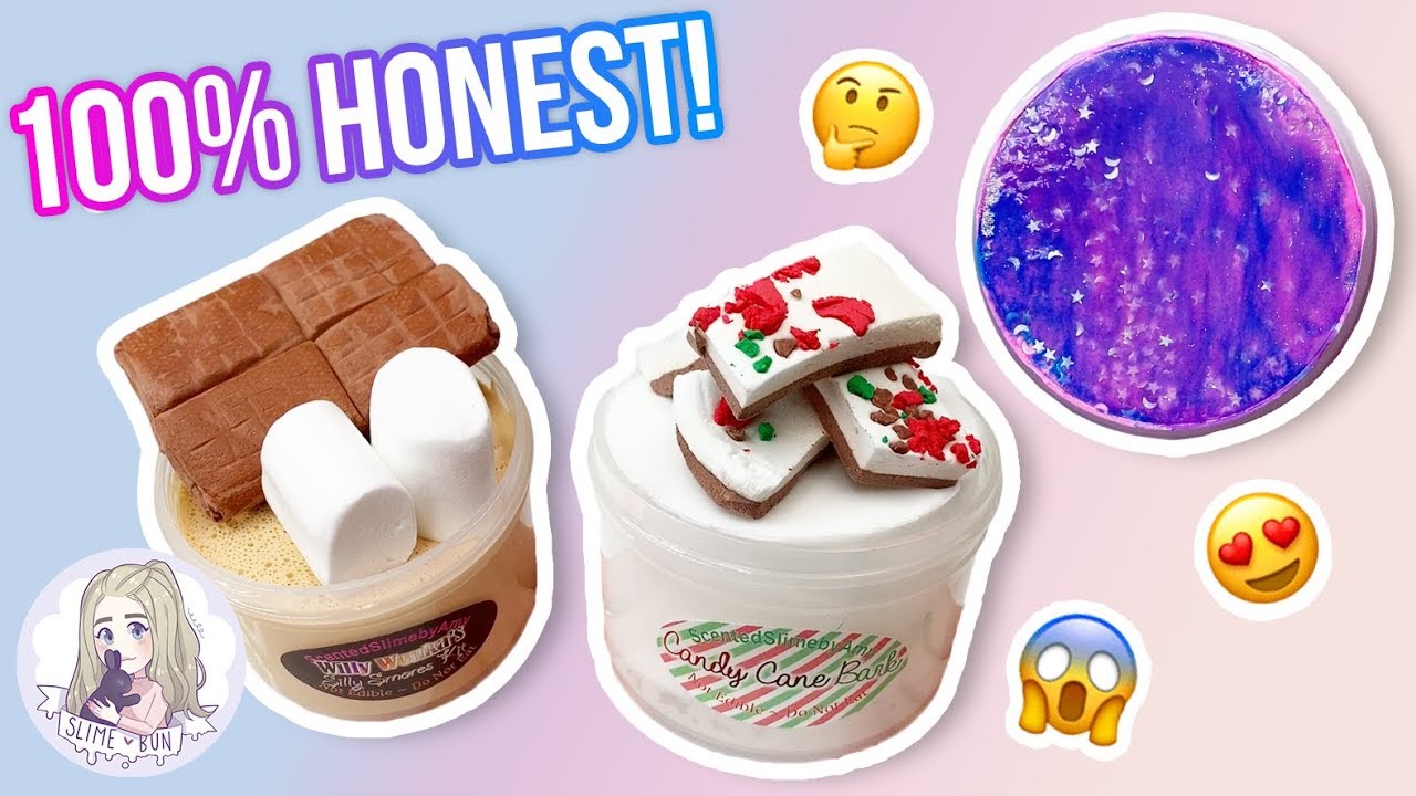 80$ FOOD SLIME REVIEW! 100% HONEST Scented Slime By Amy Review! | slime bun