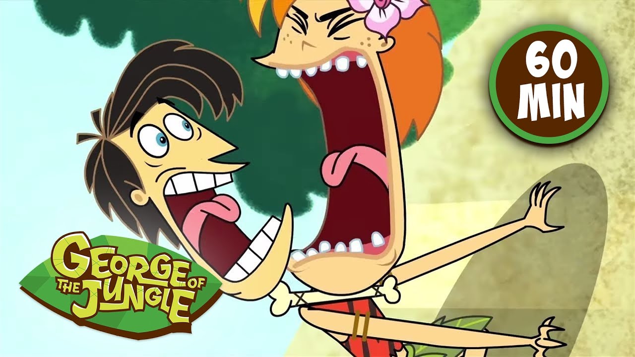 Meet Meat |George Of The Jungle | Season 2 | 1 Hour Compilation | Kids