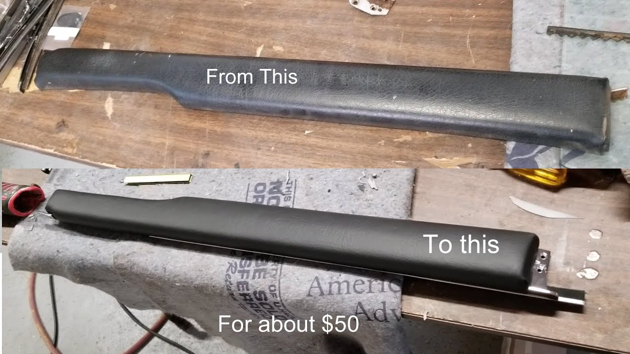 Restoring Door Caps on Nigel the 1977 MGB roadster  (Save almost $200)