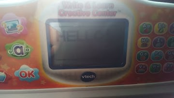 Vtech startup shutdown Write and Learn creative center
