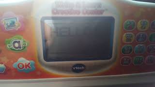 Vtech startup shutdown Write and Learn creative center