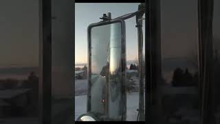 cold weather trucking classic truck