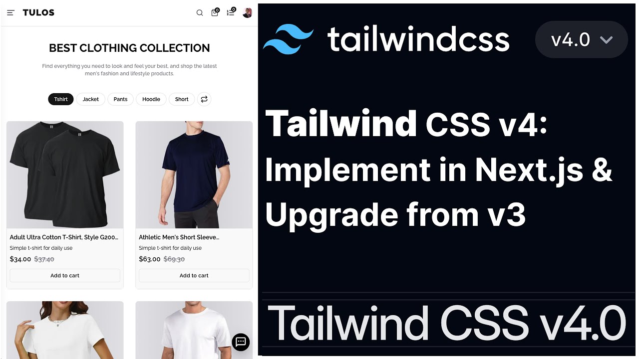Tailwind CSS v4: Implement in Next.js & Upgrade from v3