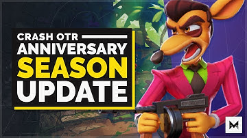 Crash Bandicoot On The Run: 25th Anniversary Update! All Season Rewards & Pinstripe Boss Fight