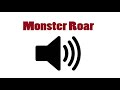 Monster Roar sound effect (deleted)