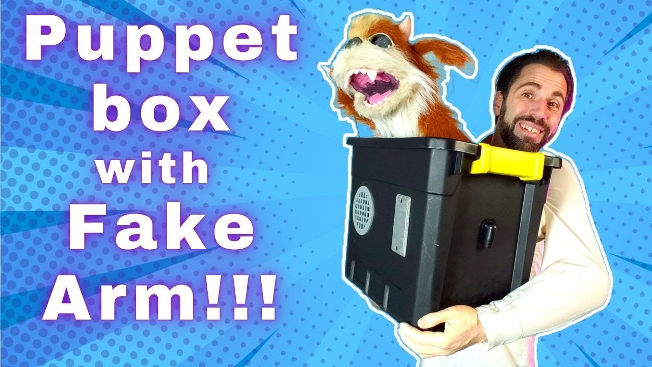 Making a Box for Puppet with a Realistic Fake Arm! Great DIY Halloween Costume YouTube