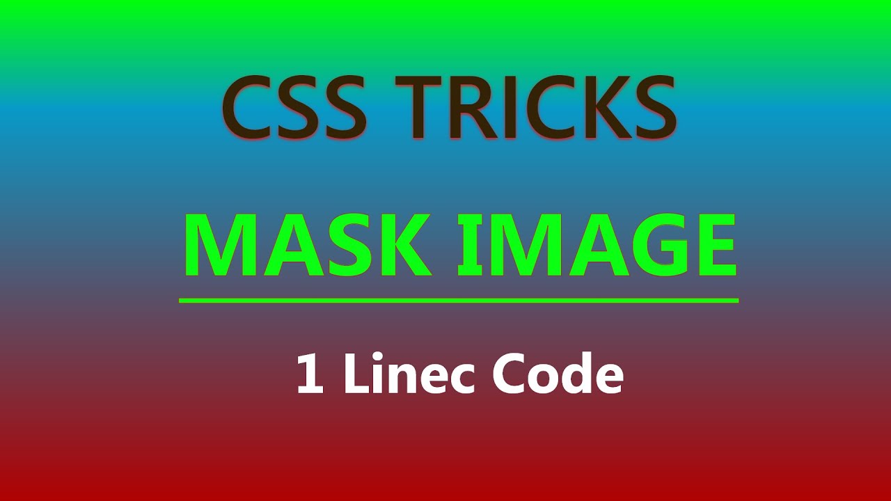 masking image video CSS tricks and tips 2022 - YouTube