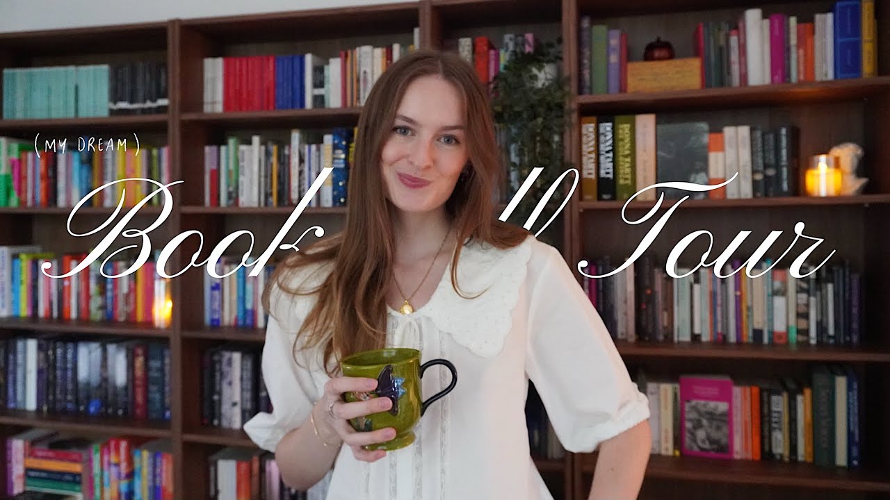 BOOKSHELF TOUR 2025 | how I organise 700+ books 
