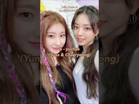 Ranking the ships in itzy