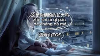 这是你期盼的长大吗 Zhe Shi Ni Qi Pan De Zhang Da Ma (Pinyin Lyrics/拼音歌词) - 張齊山 ZQS