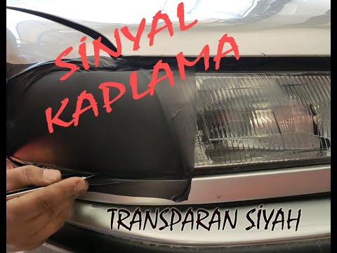 Araç sinyal kaplama,sinyal karartma