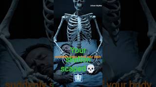 What If Your Skeleton Left Your Body at 3AM? ☠️ || #shorts #science #americe