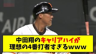 中田翔のキャリアハイが理想の4番打者すぎるｗｗｗｗｗ