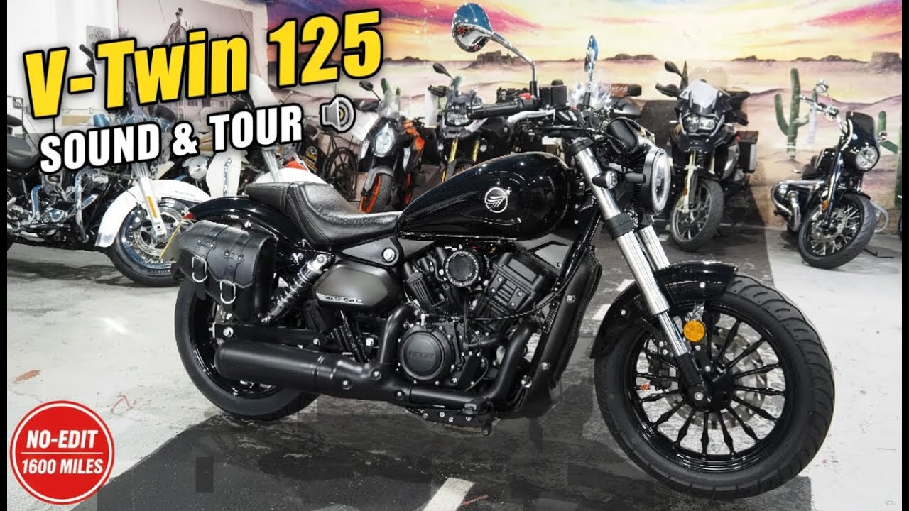 Лучший круизер 125 куб. см? V-Twin Keeway V-Cruise RKV125C: обзор и запуск