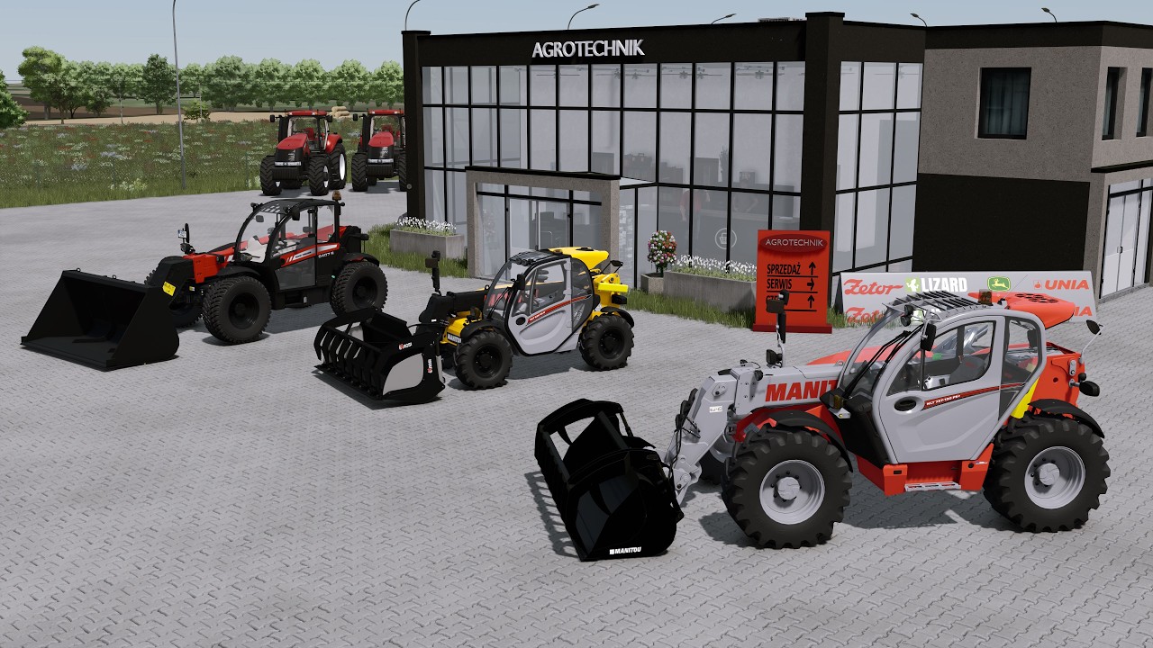 Loaders Teleloaders Skid Steers For Farming Simulator 25