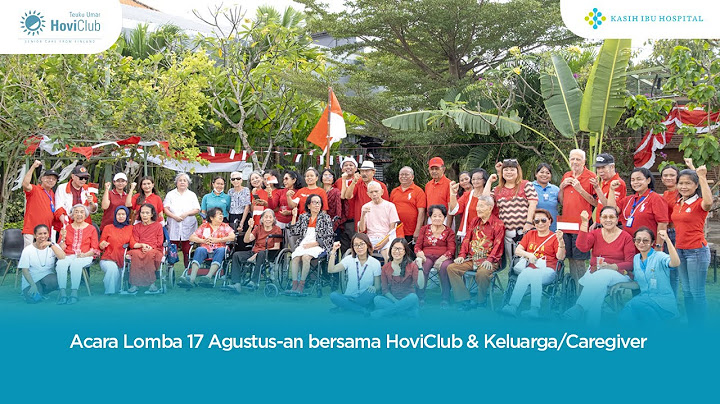Acara Lomba 17 Agustus-an bersama HoviClub & Keluarga/Caregiver