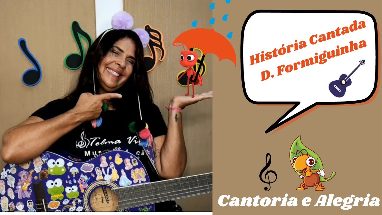 Dona formiguinha vamos passear/História curtinha cantada!