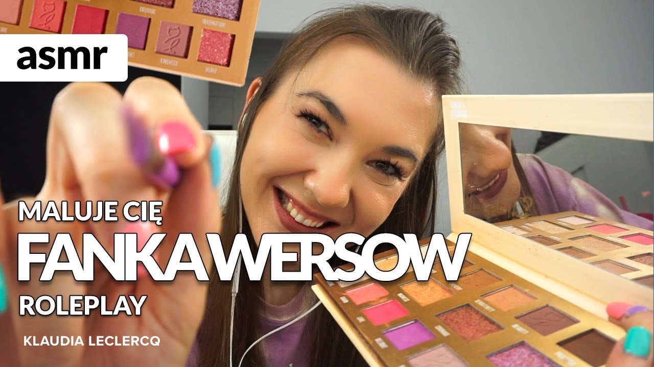 ASMR po polsku maluje Cię FANKA WERSOW 🦉 ROLEPLAY