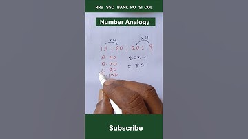 Number Analogy problems /  Vedic maths /Number Analogy tricks #maths​#numberanalogy​#reasoning​#math