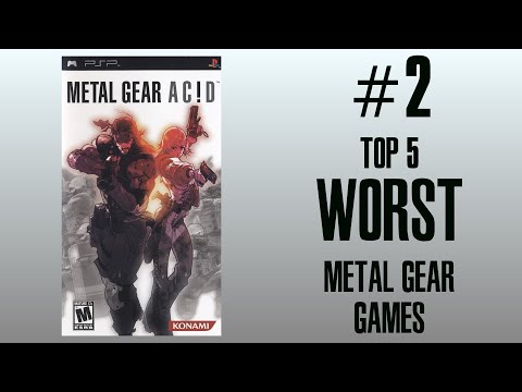 I'm Sorry! I just DO NOT GET Metal Gear Acid