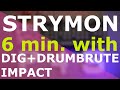 p4s - 6 minutes with Strymon DIG Dual Digital Delay on an Arturia DrumBrute Impact's snares.