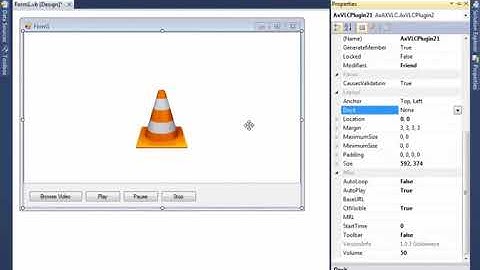 How to Create  VLC Media Player in Visual Studio 2010